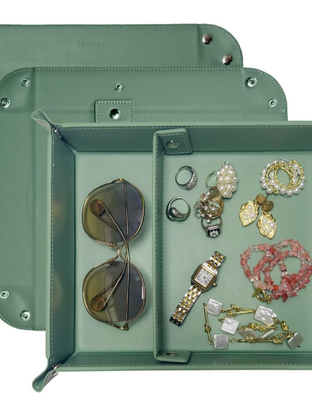 Medium Valet Tray, Jewelry Tray for Rings Earrings, Entryway Catchall Caddy for